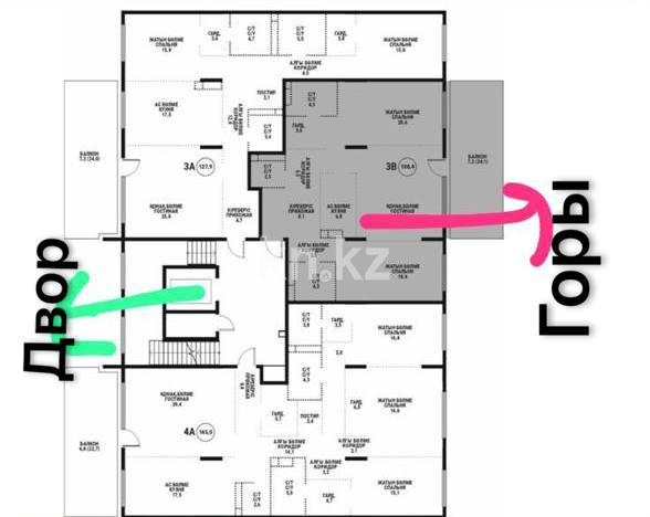 Продажа 3-комнатной квартиры, 110 м² в Алматы - фото 8