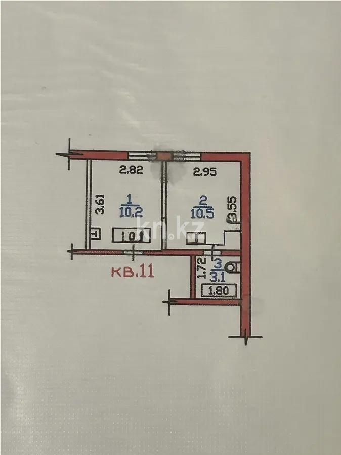 Продажа 1-комнатной квартиры, 23.8 м² в Алматы - фото 4