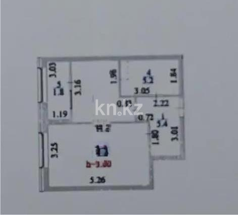 Продажа 1-комнатной квартиры, 39 м², ул. Бухар жырау, дом  12/2 в Астане - фото 4