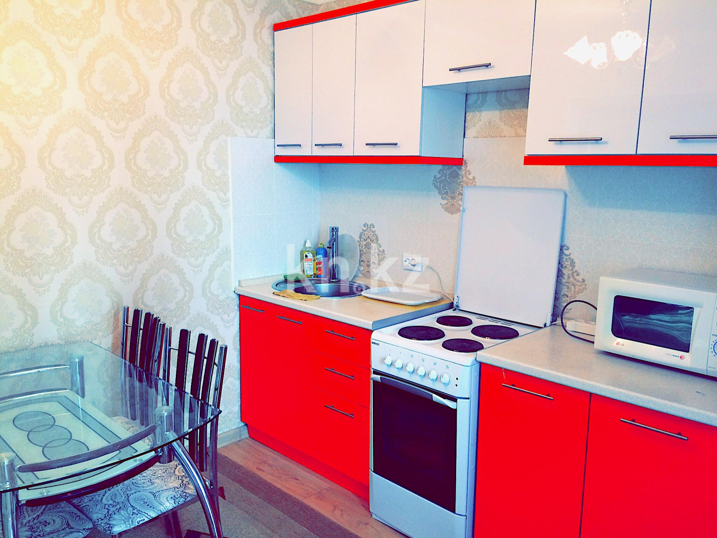 Аренда 1-комнатной квартиры посуточно, 40 м², пр. Кабанбай батыра, дом  40 - Аренда квартир помесячно в Казахстане фото 4 из 4