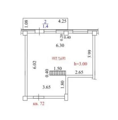 Продажа 1-комнатной квартиры, 33.2 м², 20 мкр., дом  46 в Алматы - фото 2
