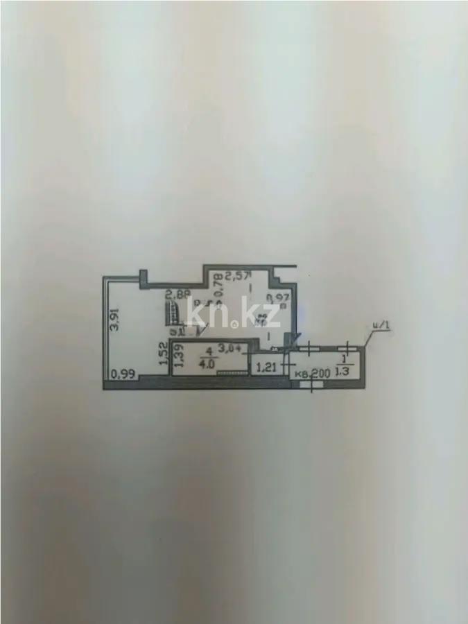 Продажа 2-комнатной квартиры, 27.9 м², ул. Масанчи, дом  98б в Алматы