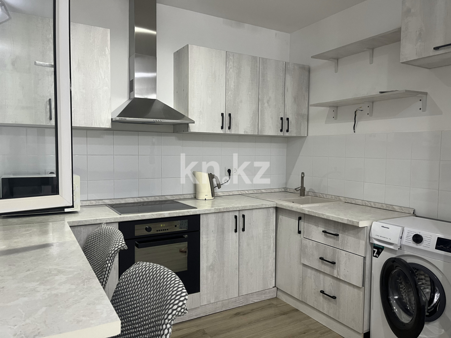 Аренда 1-комнатной квартиры, 45 м², ул. Жамбыла, дом  118 - Шарипова - Аренда квартиры помесячно в Алматы фото 1 из 9