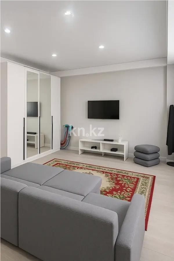 Продажа 1-комнатной квартиры, 40.4 м², ул. Тургута Озала, дом  261 - Продажа квартир в Алматы фото 1 из 4