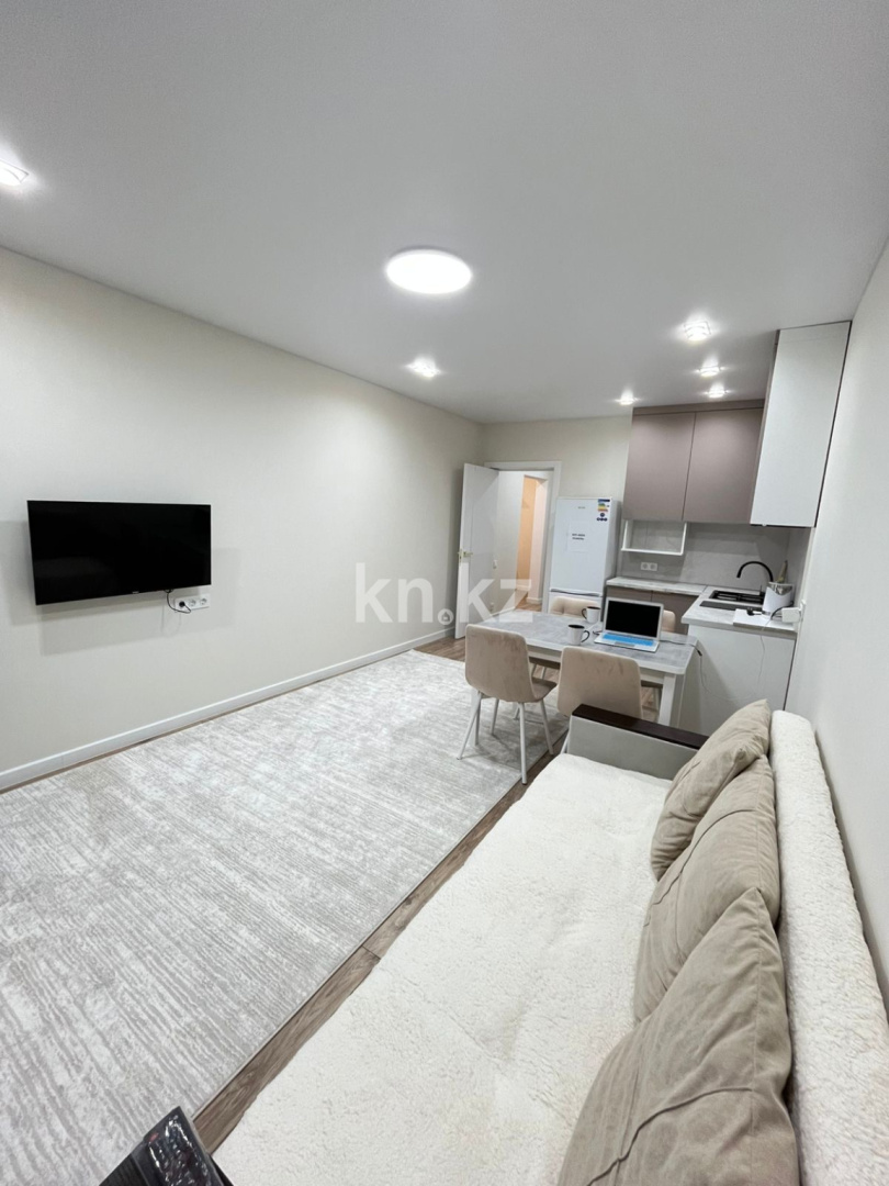 Аренда 2-комнатной квартиры посуточно, 48 м², ул. Хусейна бен Талала, дом  39 - пр. Мангилик Ел - Аренда квартир посуточно в Астане с фото фото 2 из 6