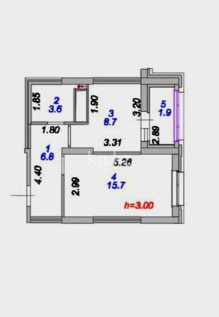 Продажа 1-комнатной квартиры, 37 м² - Продажа квартир в Астане - страница 3 фото 1 из 1