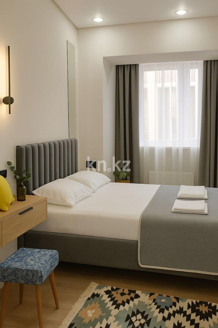 Аренда 2-комнатной квартиры посуточно, 50 м² - Аренда квартир посуточно в Казахстане фото 1 из 4