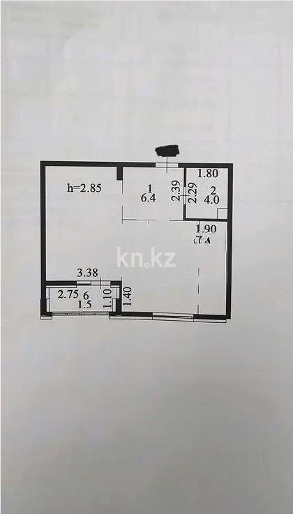 Продажа 2-комнатной квартиры, 44.4 м² в Астане - фото 3