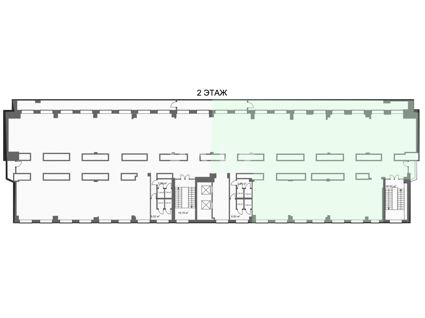 Аренда , Достык, дом  43 - Аренда офисных и торговых помещений в Алматы фото 8 из 8