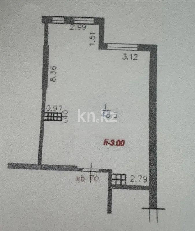 Продажа 2-комнатной квартиры, 48.5 м² - Продажа двухкомнатных квартир от собственников в Алматы - страница 2 фото 3 из 3