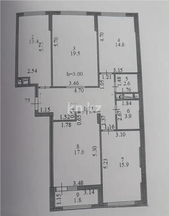 Продажа 4-комнатной квартиры, 104.5 м² в Астане - фото 7