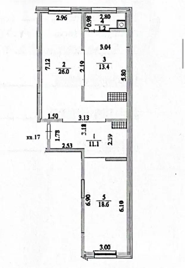 Продажа 2-комнатной квартиры, 70 м² в Алматы - фото 2