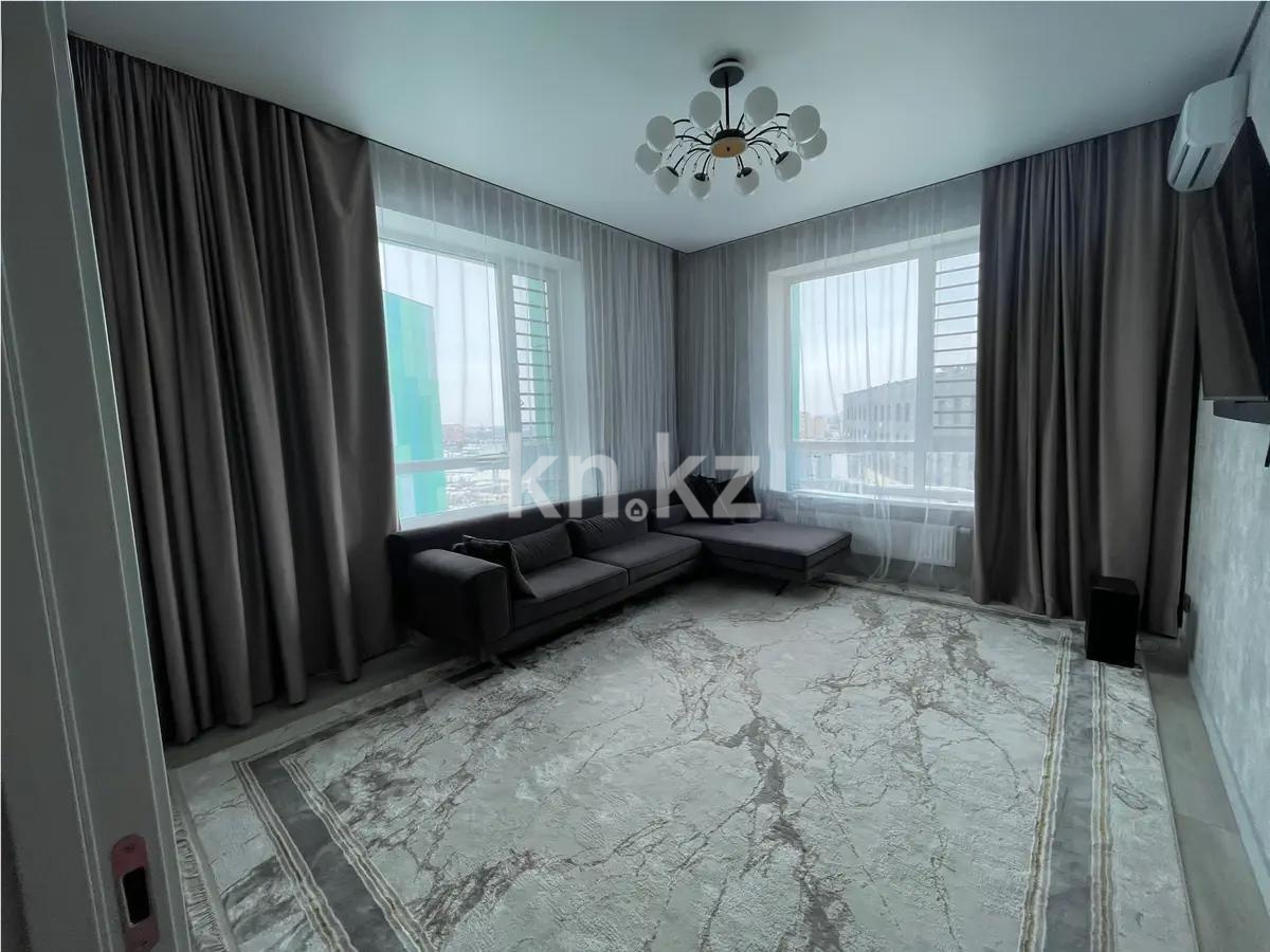 Продажа 2-комнатной квартиры, 56 м², ул. Айтматова, дом  77/6 - Продажа  двухкомнатных квартир в новостройках Астаны без посредников фото 1 из 6