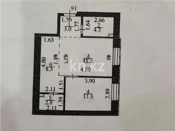 Продажа 2-комнатной квартиры, 46 м² - Продажа квартир в р-не Сарыарка Астаны - страница 3 фото 5 из 5