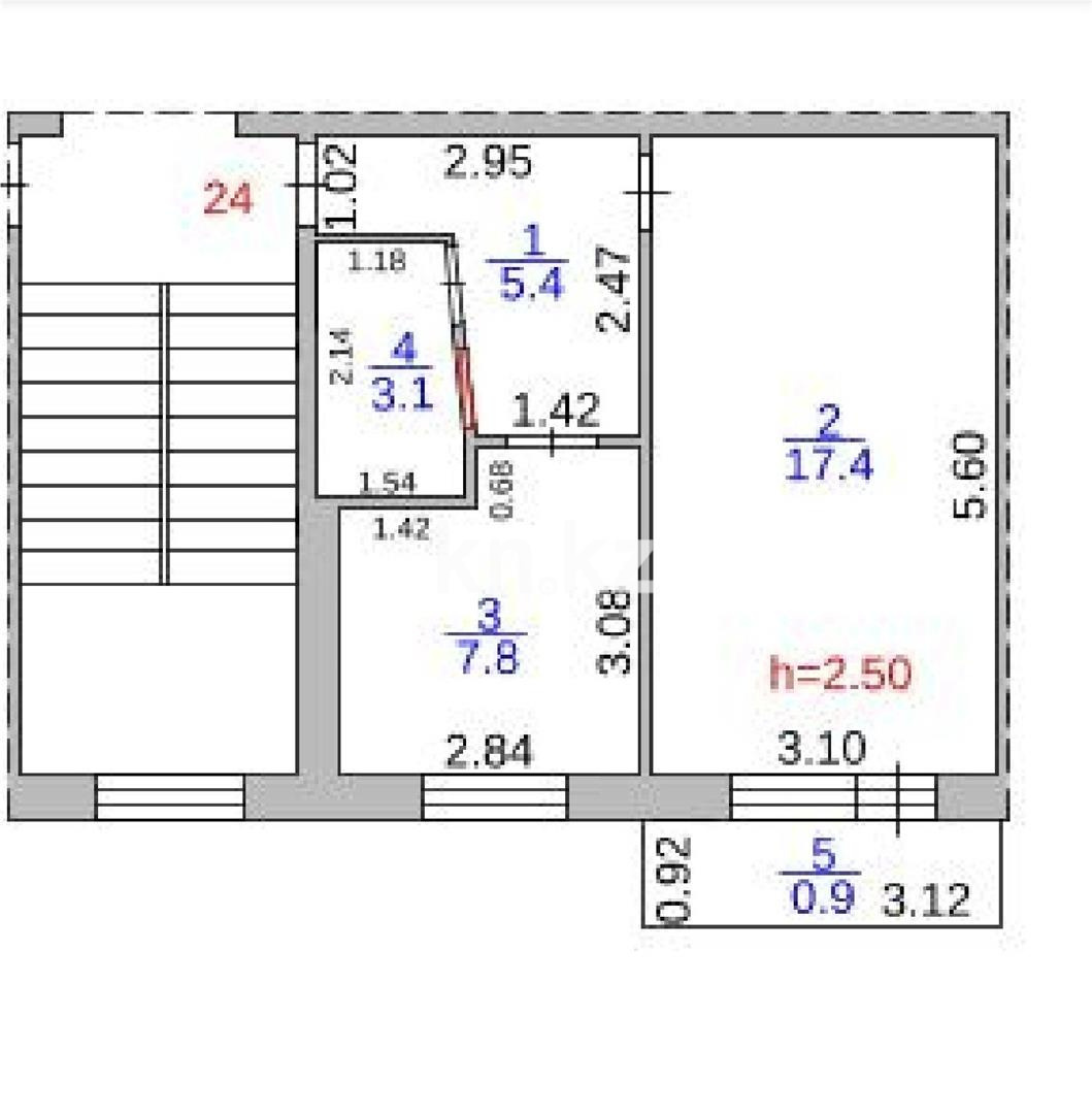 Продажа 1-комнатной квартиры, 35 м² в Караганде - фото 3