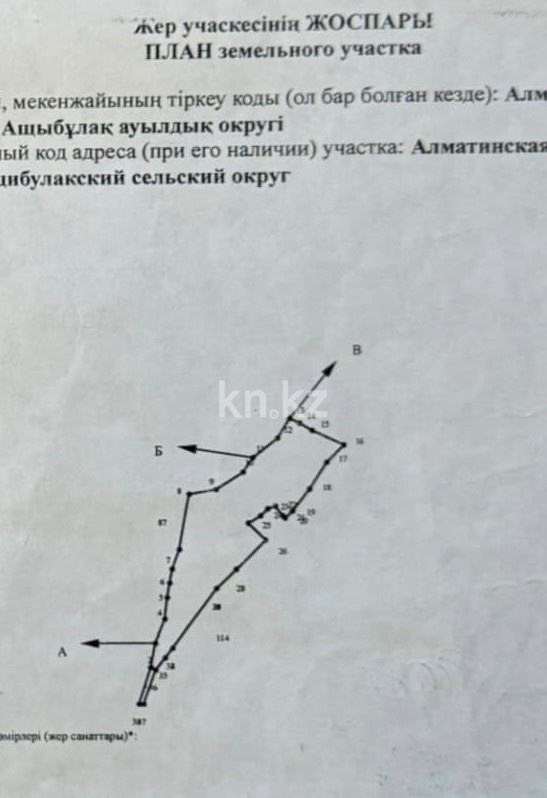 Продажа земельного участка, 5.4 га, Алматинская - Продажа и аренда недвижимости в Алматинской области фото 5 из 5