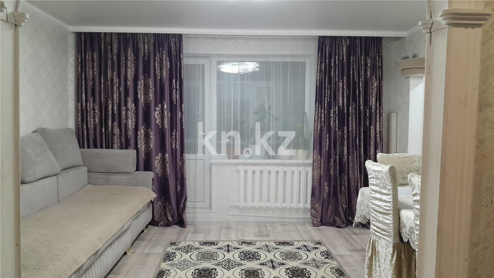 Продажа 2-комнатной квартиры, 54 м², мкр-н Восток-3 - Продажа квартир в Караганде фото 1 из 9