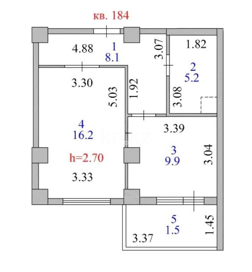 Продажа 1-комнатной квартиры, 40 м², ул. Жургенова, дом  42 стр - Продажа  однокомнатных квартир в новостройках Астаны без посредников фото 1 из 1