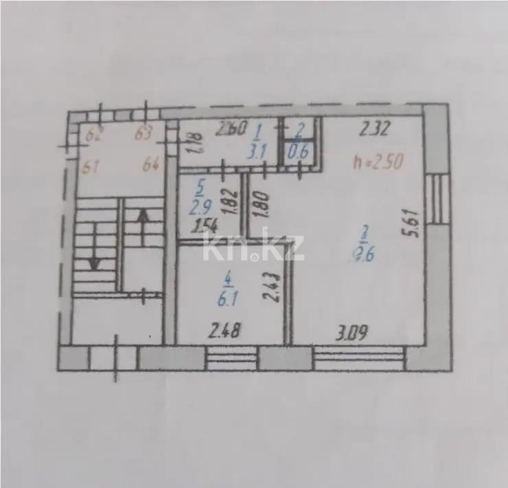 Продажа 1-комнатной квартиры, 31 м² - Продажа однокомнатных квартир в блочном доме в Казахстане - страница 4 фото 1 из 1