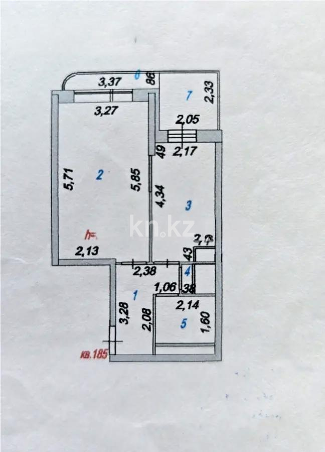 Продажа 1-комнатной квартиры, 40.4 м² в Астане - фото 5