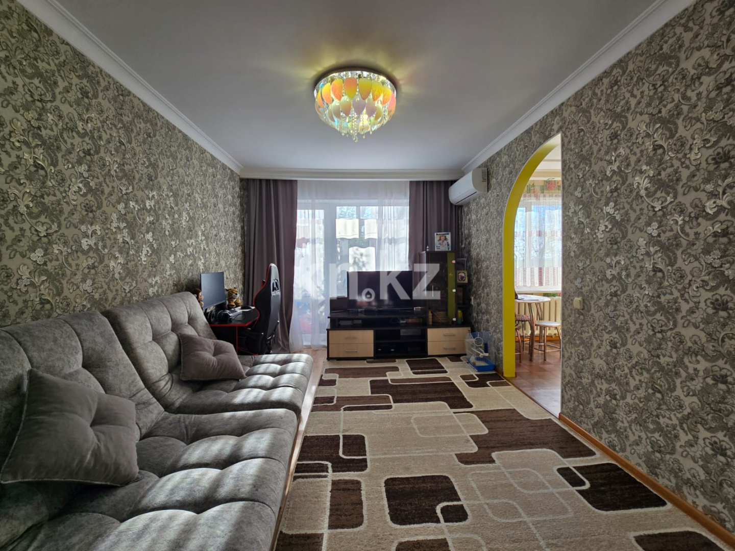 Продажа 2-комнатной квартиры, 48 м², мкр-н Горка Дружбы - Продажа  двухкомнатных квартир в Темиртау с фото фото 1 из 10