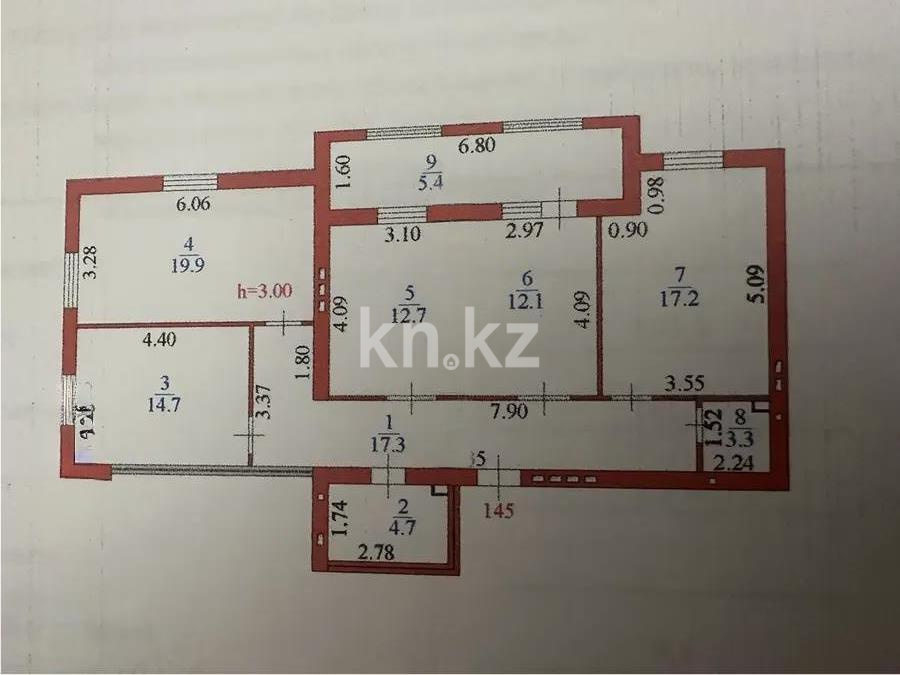 Продажа 4-комнатной квартиры, 108 м² в Астане - фото 6
