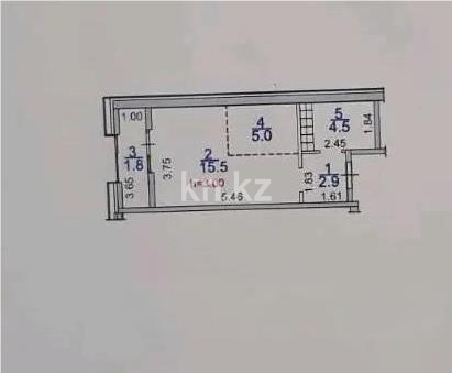 Продажа 1-комнатной квартиры, 30 м², ул. Ашимова, дом  1/5б - Продажа  однокомнатных квартир в Алматы без посредников фото 6 из 6