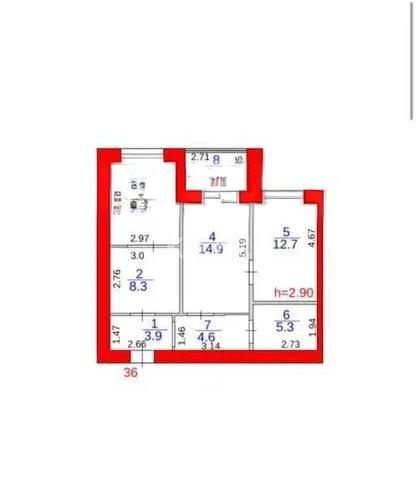 Продажа 3-комнатной квартиры, 61 м² - Продажа квартир на Юго-Востоке Караганды фото 8 из 8