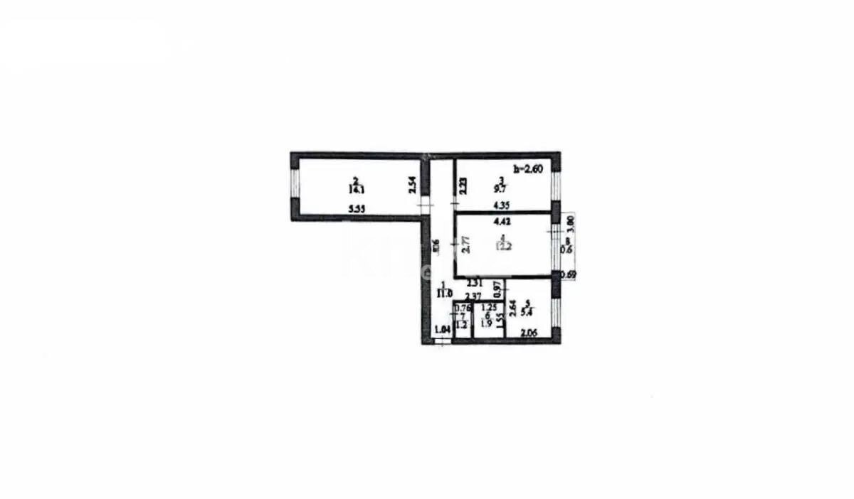 Продажа 3-комнатной квартиры, 56.1 м² в Астане - фото 7