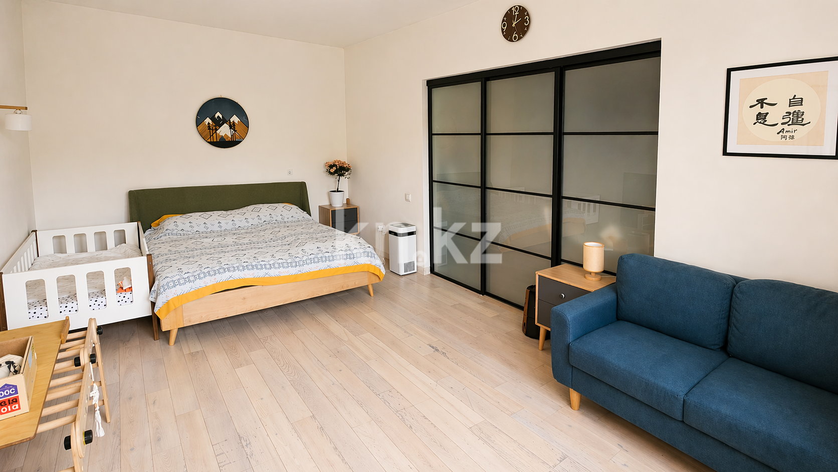 Продажа 1-комнатной квартиры, 47.5 м² - Продажа квартир в монолитном доме в Алматы фото 1 из 15