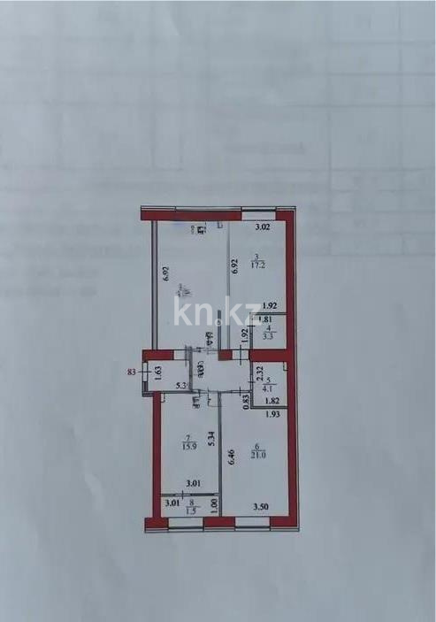 Продажа 3-комнатной квартиры, 97.3 м² в Астане - фото 6
