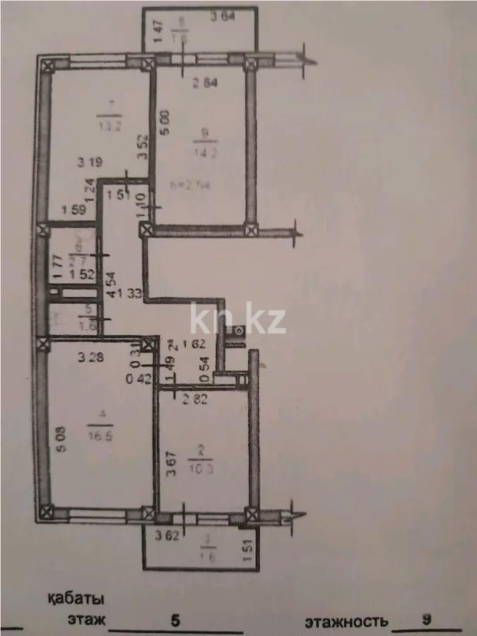 Продажа 3-комнатной квартиры, 69.7 м², ул. Текелийская, дом  1а в Алматы - фото 5