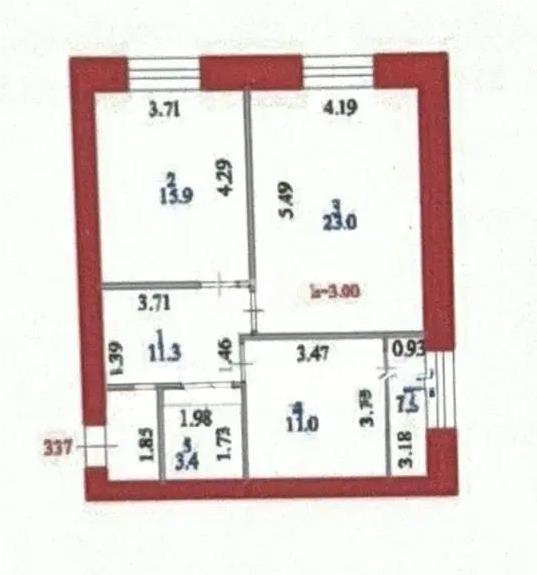 Продажа 2-комнатной квартиры, 66.2 м², ул. Е-15, дом  16 в Астане