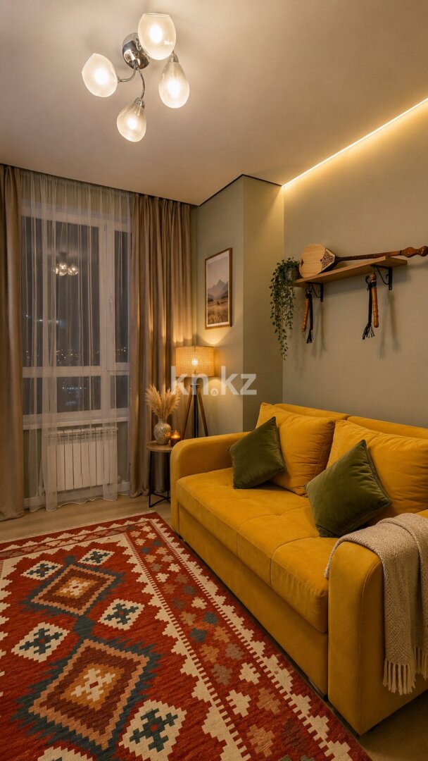 Аренда 3-комнатной квартиры посуточно, 55 м² в Алматы - фото 6
