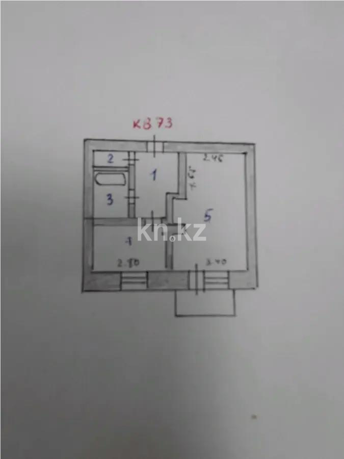 Продажа 1-комнатной квартиры, 36.1 м², ул. Кеменгерулы, дом  8/1 в Астане - фото 4