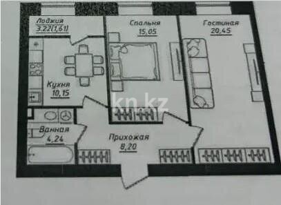 Продажа 3-комнатной квартиры, 60 м² в Астане - фото 5