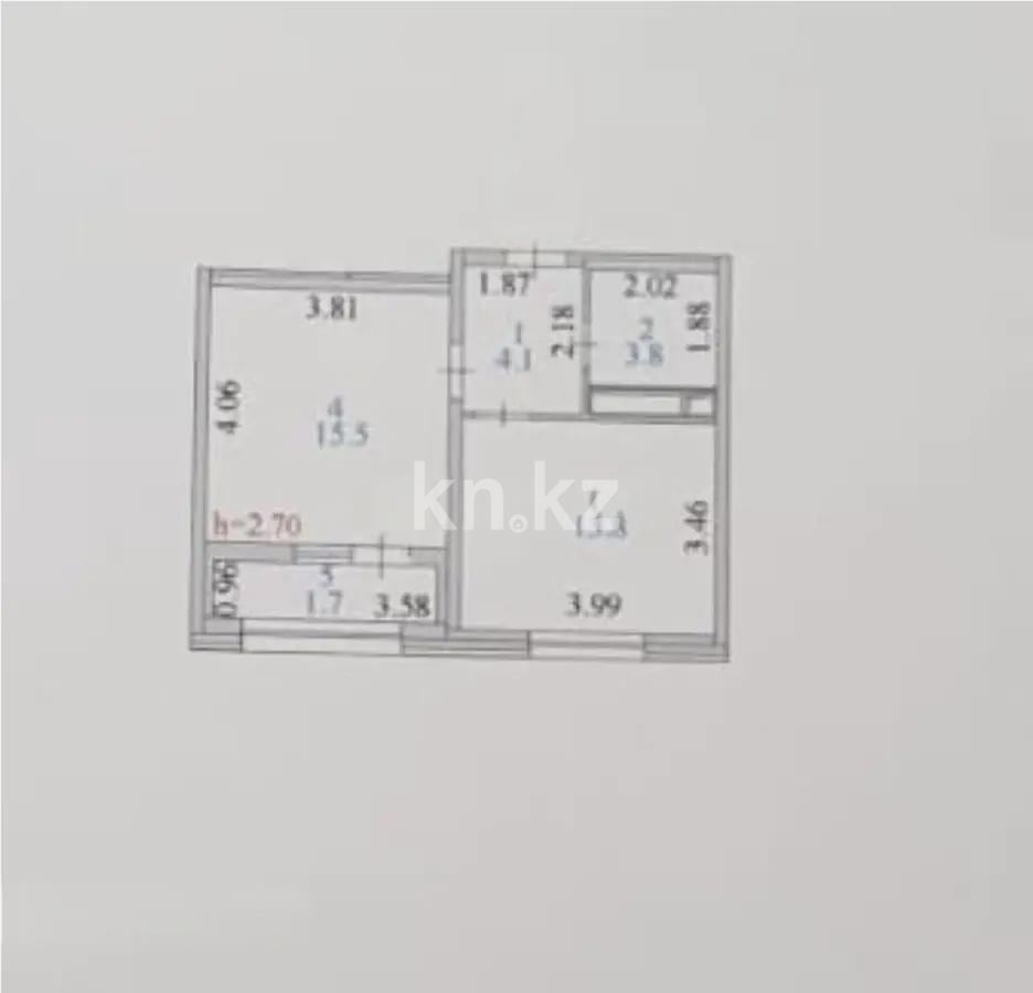 Продажа 1-комнатной квартиры, 38.9 м² - Продажа квартир в Астане - страница 9 фото 4 из 4