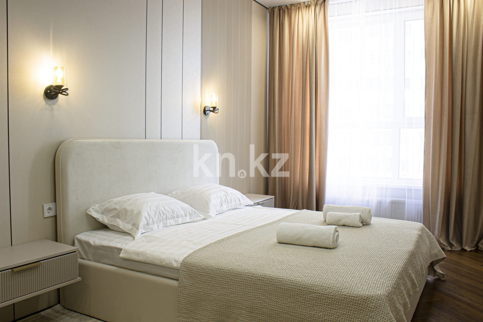 Аренда 2-комнатной квартиры посуточно, 53 м² - Аренда двухкомнатных квартир посуточно от хозяев в Алматы фото 2 из 22