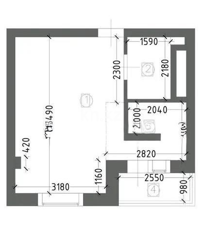 Продажа 1-комнатной квартиры, 30 м² - Продажа однокомнатных квартир от собственников в Астане - страница 43 фото 4 из 4