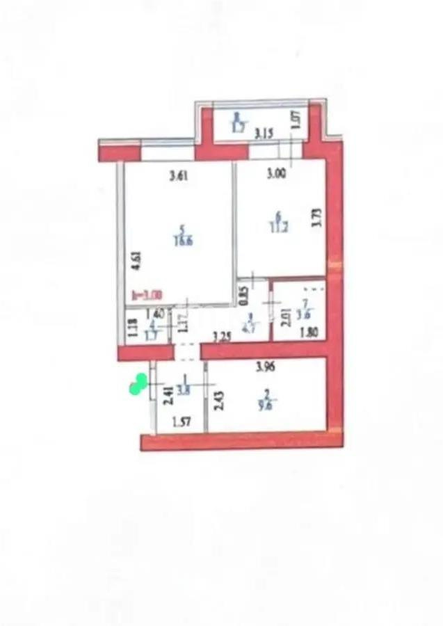 Продажа 2-комнатной квартиры, 52.6 м² в Астане - фото 5