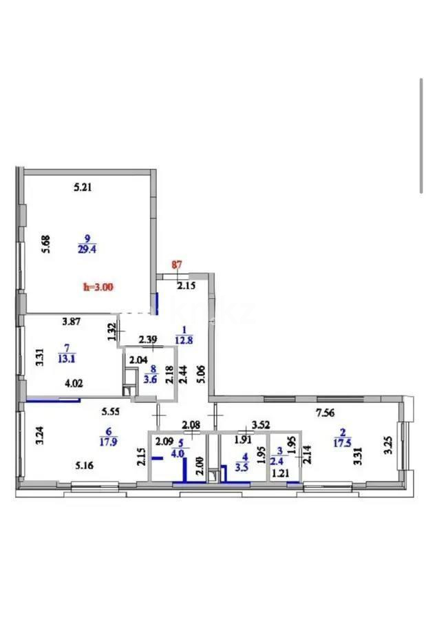 Продажа 3-комнатной квартиры, 104.2 м² - Продажа квартир от собственников в Астане - страница 111 фото 5 из 5