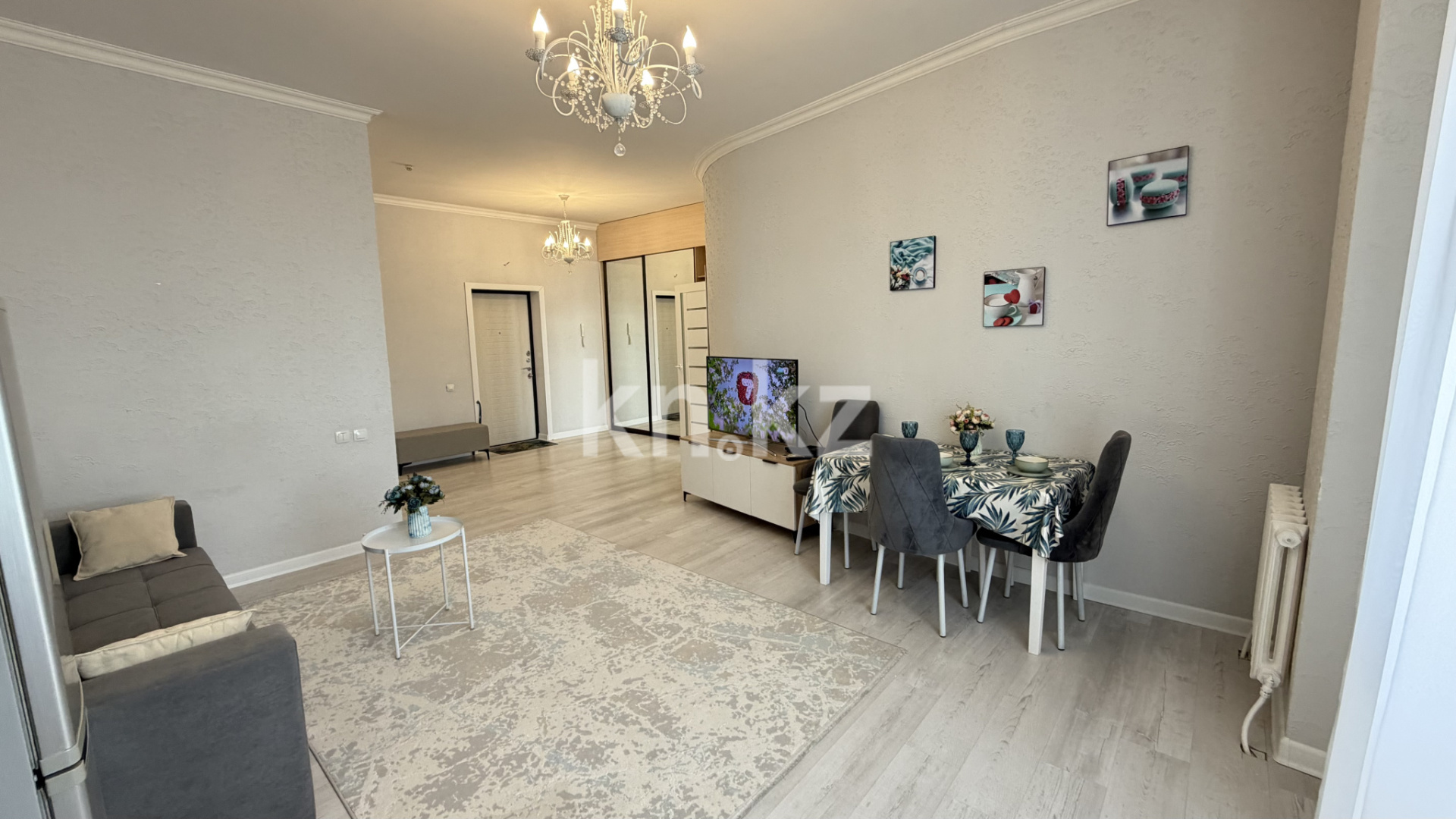 Аренда 2-комнатной квартиры посуточно, 54 м² - Аренда двухкомнатных квартир посуточно в Астане - страница 2 фото 18 из 22