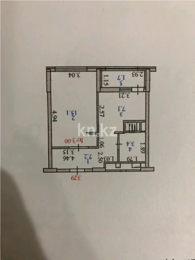 Продажа 1-комнатной квартиры, 34.5 м² в Астане - фото 3