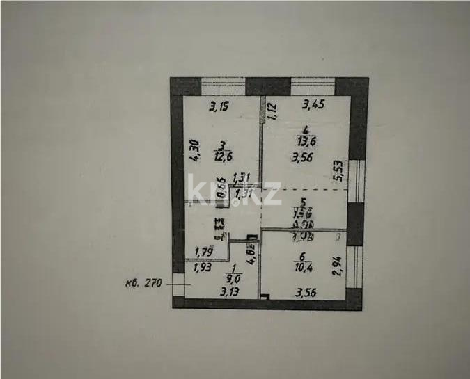 Продажа 3-комнатной квартиры, 56 м² - Продажа недвижимости в Казахстане - страница 26 фото 6 из 6