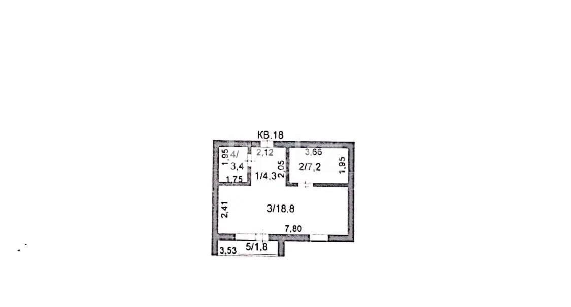 Продажа 2-комнатной квартиры, 36 м² - Продажа двухкомнатных квартир от собственников в Астане - страница 7 фото 6 из 6