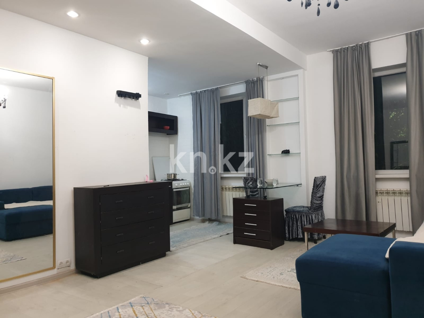 Аренда 1-комнатной квартиры, 38 м² - Аренда однокомнатных квартир помесячно от хозяев в Казахстане фото 1 из 7