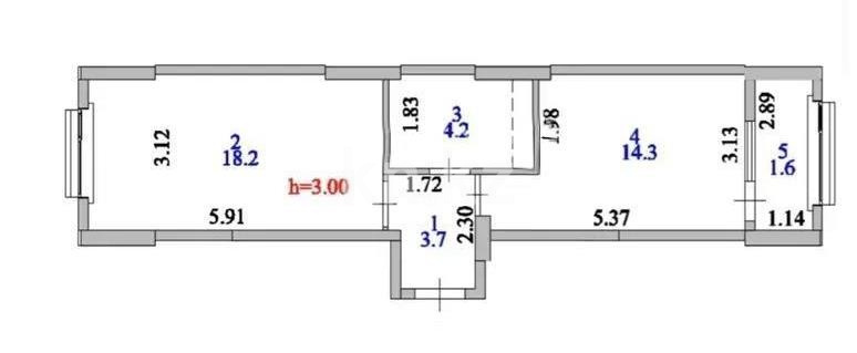Продажа 2-комнатной квартиры, 42 м² в Астане - фото 6
