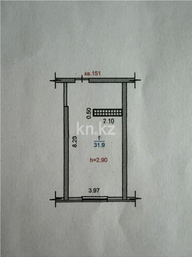 Продажа 1-комнатной квартиры, 32 м² - Продажа квартир в монолитно-каркасном доме в Казахстане - страница 3 фото 5 из 5