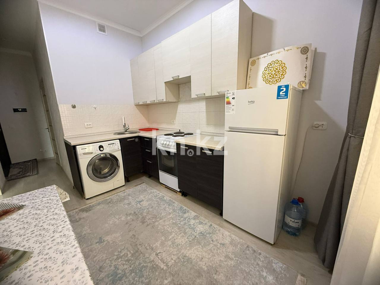 Аренда 1-комнатной квартиры, 38 м², ул. Омарова, дом  27 - ул. Мухамедханова - Аренда квартир помесячно в Астане с фото фото 1 из 10