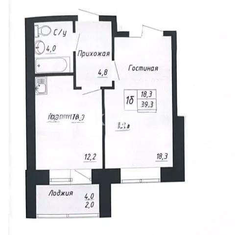 Продажа 1-комнатной квартиры, 42 м², ул. Айтматова, дом  55 стр в Астане